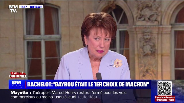 Bras de fer François Bayrou/Emmanuel Macron: Je pense que c'est du théâtre. François Bayrou était le premier choix , assure Roselyne Bachelot