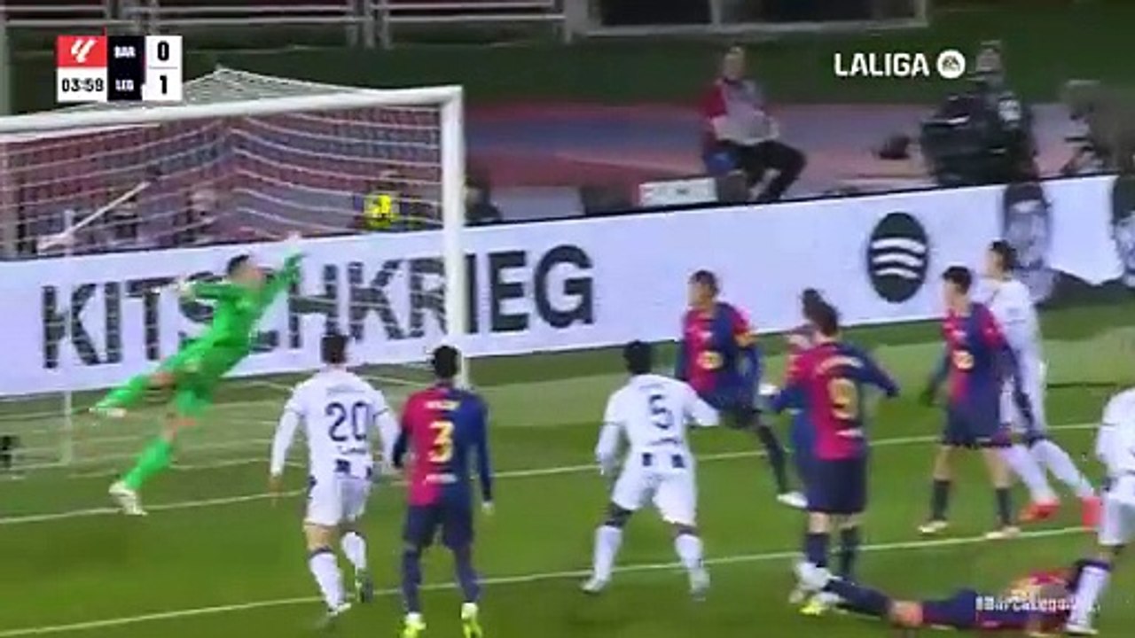 FC BARCELONA 0 - 1 CD LEGANÉS I RESUMEN LALIGA EA SPORTS