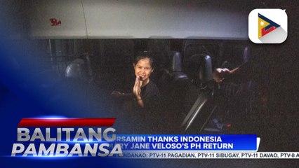 ES Bersamin thanks Indonesia over Mary Jane Veloso’s PH return