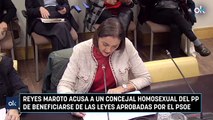 Reyes Maroto acusa a un concejal homosexual del PP de beneficiarse de las leyes aprobadas por el PSOE