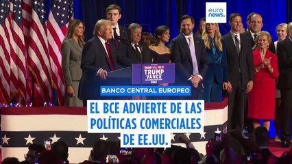 El BCE advierte de las políticas comerciales de EE.UU. y seguirá recortando los tipos de interés