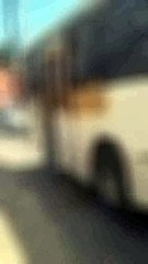 Mulher sofre acidente dentro de ônibus na San Martin