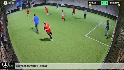 Faute de Baptiste A - Fc Caz