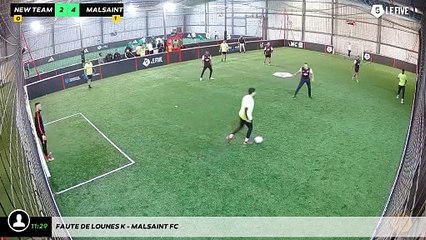 Faute de Lounes K - Malsaint Fc