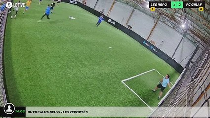 But de Mathieu G - Les ReportÉs