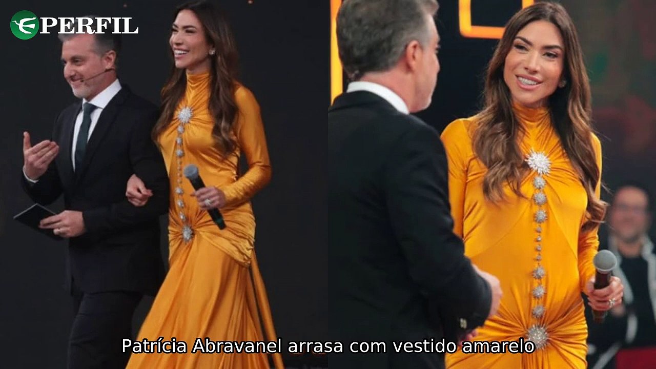 "Patricia Abravanel e Adriane Galisteu brilham com looks e acessórios exclusivos no Melhores do Ano 2024"