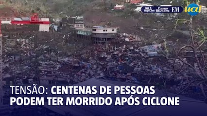 Autoridades temem ‘centenas’ de mortos após passagem de ciclone por Mayotte