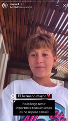 Jimena Barón mostró la reacción de su hijo Momo al enterarse de la llegada de un hermanito