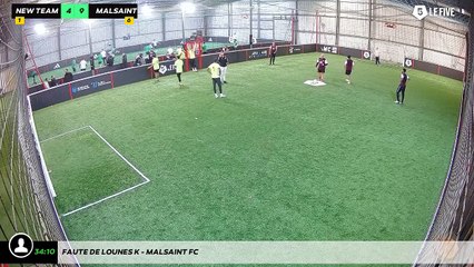 Faute de Lounes K - Malsaint Fc