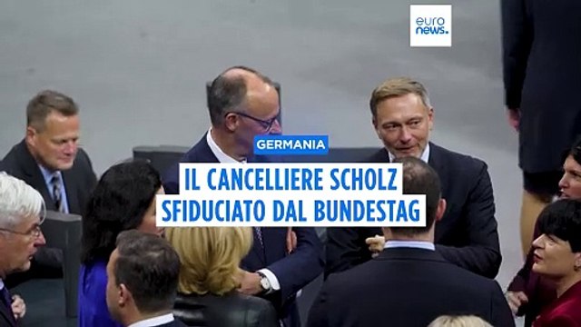 Germania: Scholz perde la fiducia al Bundestag, verso elezioni anticipate a febbraio