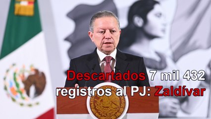 De los más de 18 mil registrados al PJ, se eliminaron más 7 mil: Zaldívar