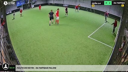 Faute de Kevin - Olympique Palois