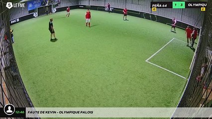 Faute de Kevin - Olympique Palois