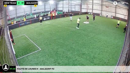 Faute de Lounes K - Malsaint Fc