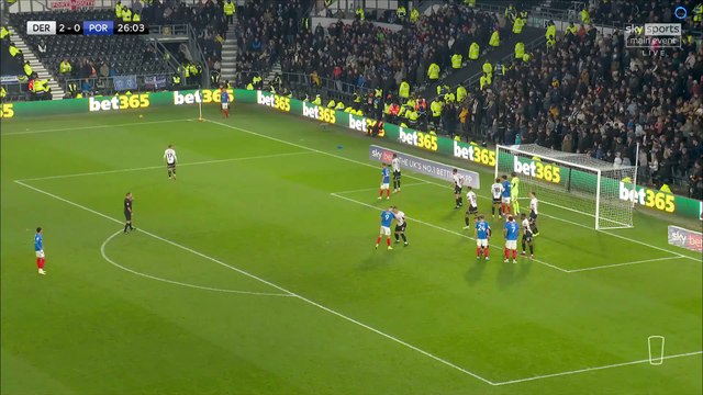 【FULL MATCH】 Derby County vs. Portsmouth | EFL Championship 2024/25