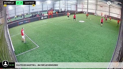 Faute de Martin L - Bayer Leverkusec