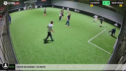 Faute de Adrien - Fc Pinte