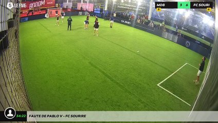 Faute de Pablo V - FC SOURIRE