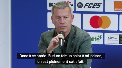 Lyon - Ponsot : "Si on fait un point à mi-saison, on est pleinement satisfait"