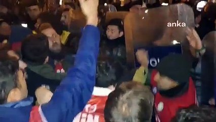Polonez işçilerinin direniş çadırını polis dağıttı!