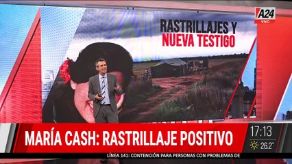🚨 NUEVA PISTA CLAVE EN EL CASO DE MARÍA CASH: LOS RASTRILLAJES QUE SEÑALAN AL ACUSADO