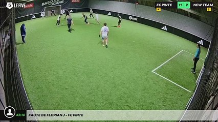 Faute de Florian J - Fc Pinte