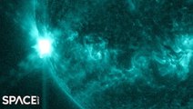 Powerful X1.1 Solar Flare Sunspot