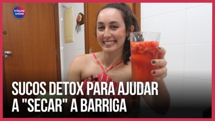 Sucos detox para ajudar a "secar" a barriga | Como Fazer