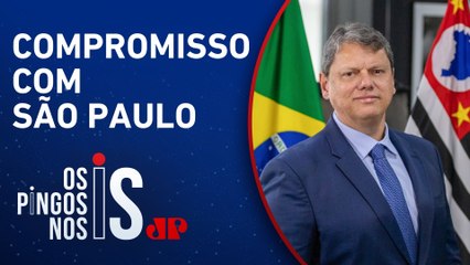 Tarcísio de Freitas descarta presidência e mira em reeleição em 2026