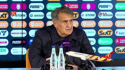 Şenol Güneş'ten hakem sorusuna cevap: "Çıldırırsın"