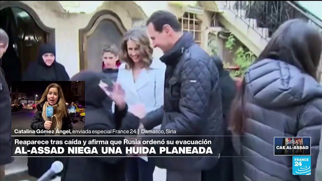 Informe desde Damasco: primeras declaraciones de Bashar al-Assad desde su salida de Siria