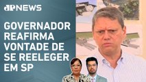 Tarcísio: “Combate ao crime não pode justificar erros de policiais”; Dora Kramer e Kobayashi opinam