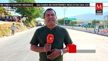 Frente Estatal de Preparatorias Populares bloquea la Autopista del Sol por falta de pagos