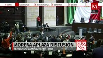 Mayoría parlamentaria de Morena da marcha atrás a periodo extraordinario en San Lázaro