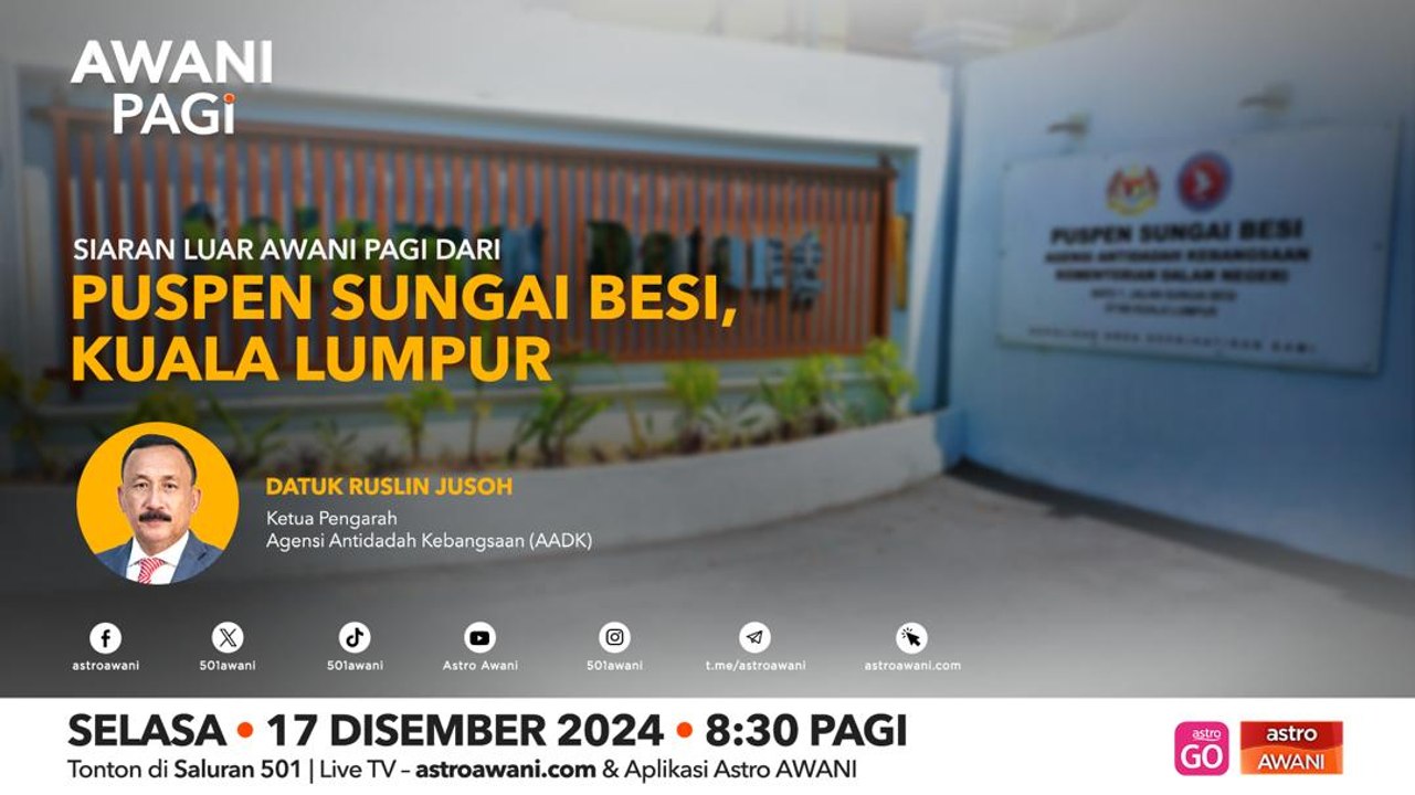 AWANI Pagi: Perluas perkhidmatan rawatan dan pemulihan AADK