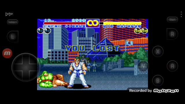 Fatal Fury 2 Cheng Sinzan vs Kim Kaphwan Cheng Sinzan é derrotado por Kim Kaphwan