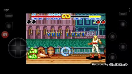 Fatal Fury 2 Cheng Sinzan vs Andy Bogard Cheng Sinzan é derrotado por Andy Bogard