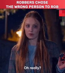 Robbers choose the wrong person to Rob