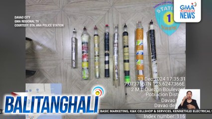 8 boga, nakumpiska; Mga menor de edad umano na nagpaputok nito, tumakas | Balitanghali