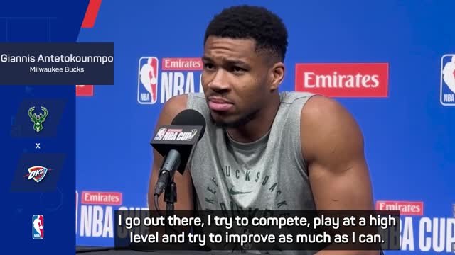 Giannis not focused on individual accolades ahead of NBA Cup final