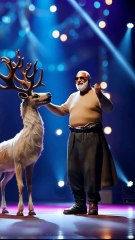 A Man Fuses with a Reindeer on AGT #americagottalent #agt #magic #talent #shorts