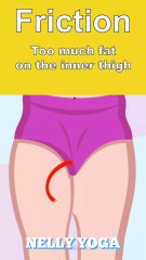 Too much fat on inner thighs. Do This 👍👍👍 #shorts