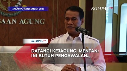Temui Jaksa Agung, Mentan Amran Lapor Pungli Alat Berat Swasembada Pangan: Ini Butuh Pengawalan