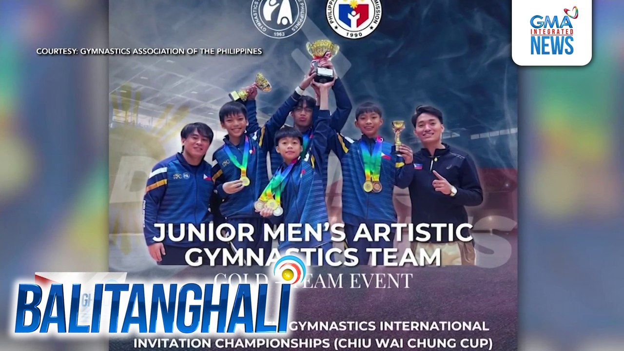 Men's Artistic Gymnastics Team ng Pilipinas, nakakuha ng 25 medals sa Chiu Wai Chung Cup 2024 sa Hong Kong | Balitanghali