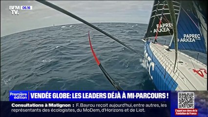 Vendée Globe: les leaders déjà à mi-parcours