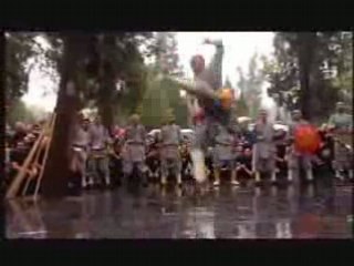 Shaolin Monk Rain Demonstration