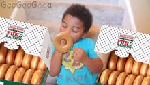 Goo goo Gaga bad baby doughnut bath nerf war