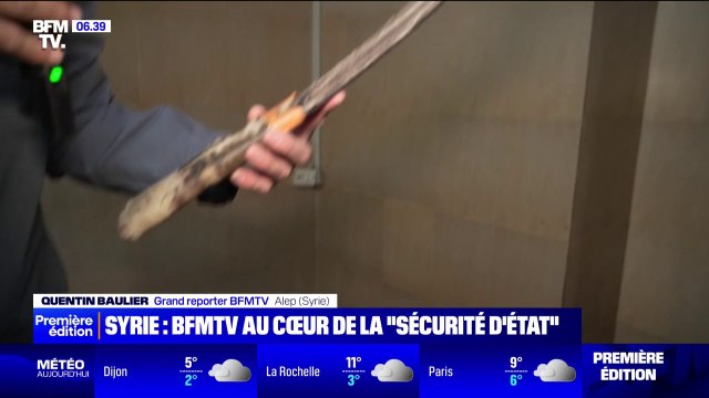 Fouets, documents de surveillance, cellules... En Syrie, nos reporters se sont rendus dans un bâtiment de la sécurité d'État