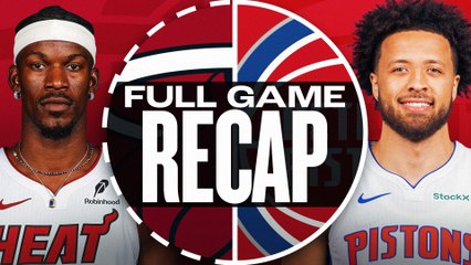 Game Recap: Pistons 125, Heat 124