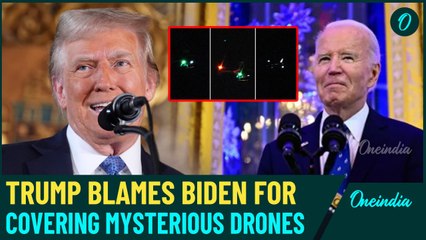 1,000 Drones Spotted in U.S.: Trump Claims Biden is Hiding Truth Behind Mysterious Drone Sightings